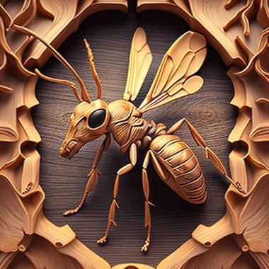 3D модель Camponotus werthi (STL)
